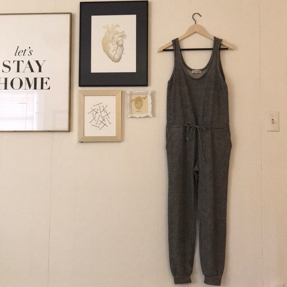 Soft Gray Jumpsuit